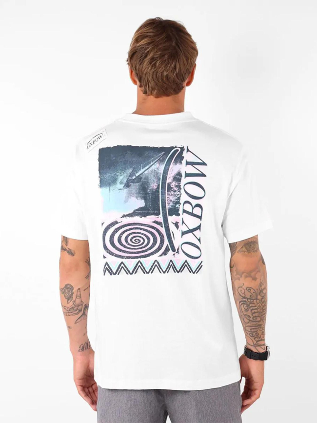 T-shirt à manches courtes oldschool blanc homme - Oxbow