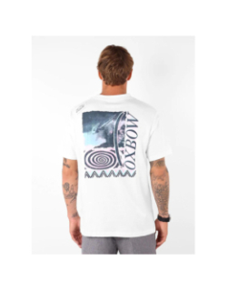 T-shirt à manches courtes oldschool blanc homme - Oxbow