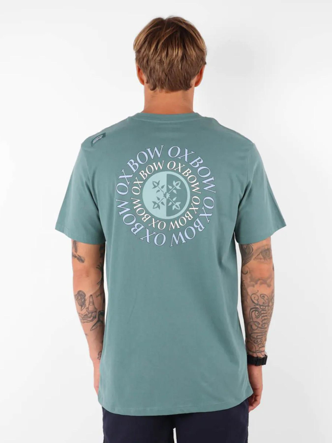 T-shirt à manches courtes spiral vert homme - Oxbow