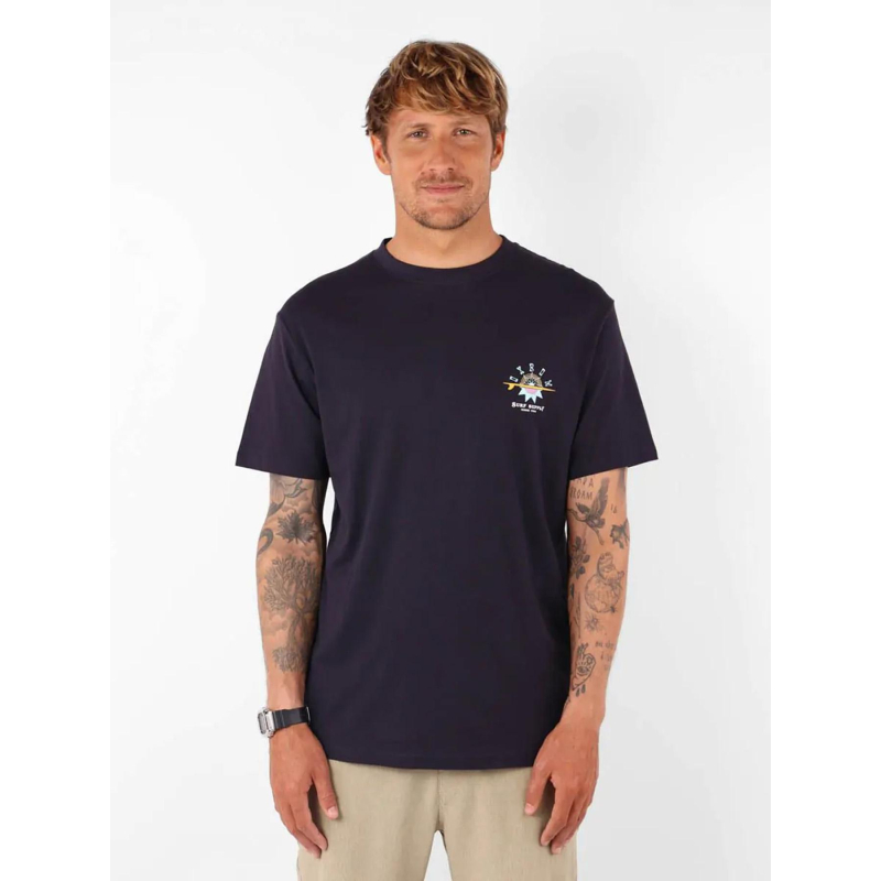 T-shirt à manches courtes sandbar bleu marine homme - Oxbow