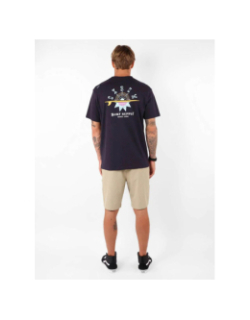 T-shirt à manches courtes sandbar bleu marine homme - Oxbow