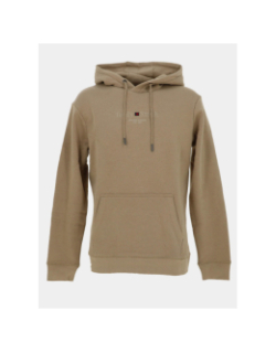 Sweat à capuche s-jim beige homme - Teddy Smith
