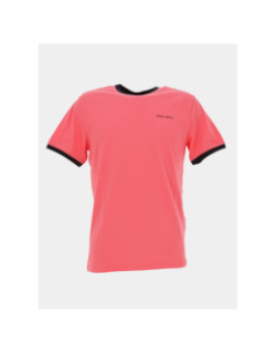 T-shirt à manches courtes the tee 2 corail homme - Teddy Smith