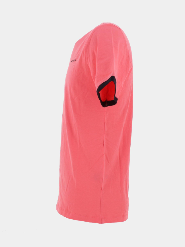 T-shirt à manches courtes the tee 2 corail homme - Teddy Smith