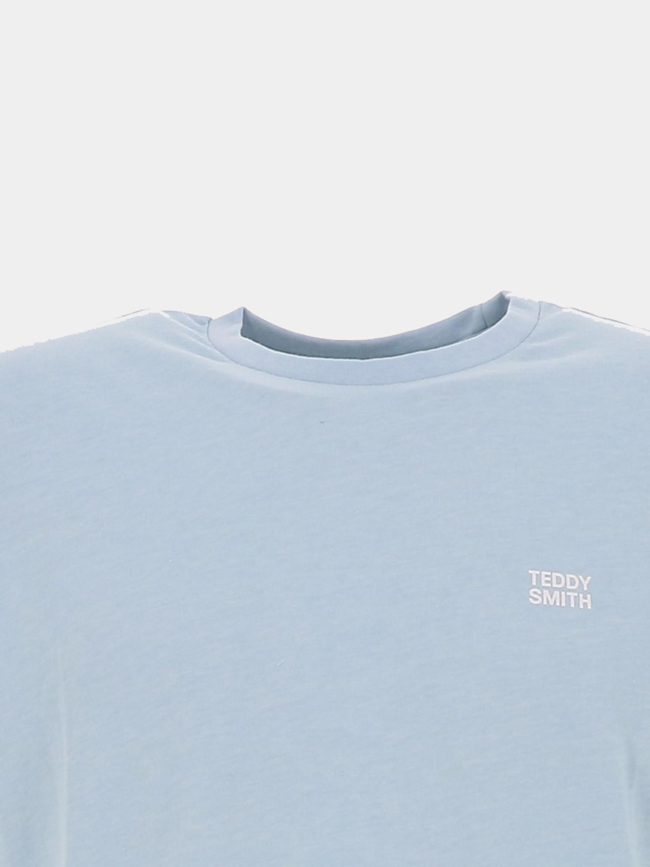 T-shirt the tee 1 bleu homme - Teddy Smith