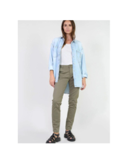Pantalon slim dyli 7 kaki femme - Le Temps Des Cerises