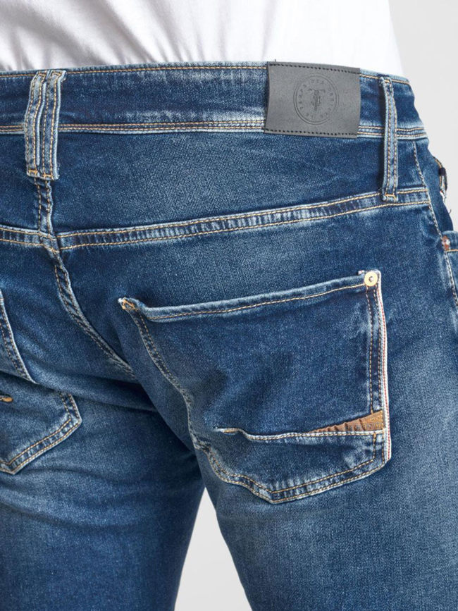 Jean jogg 700/11 ajustée slim bleu homme - Le Temps Des Cerises