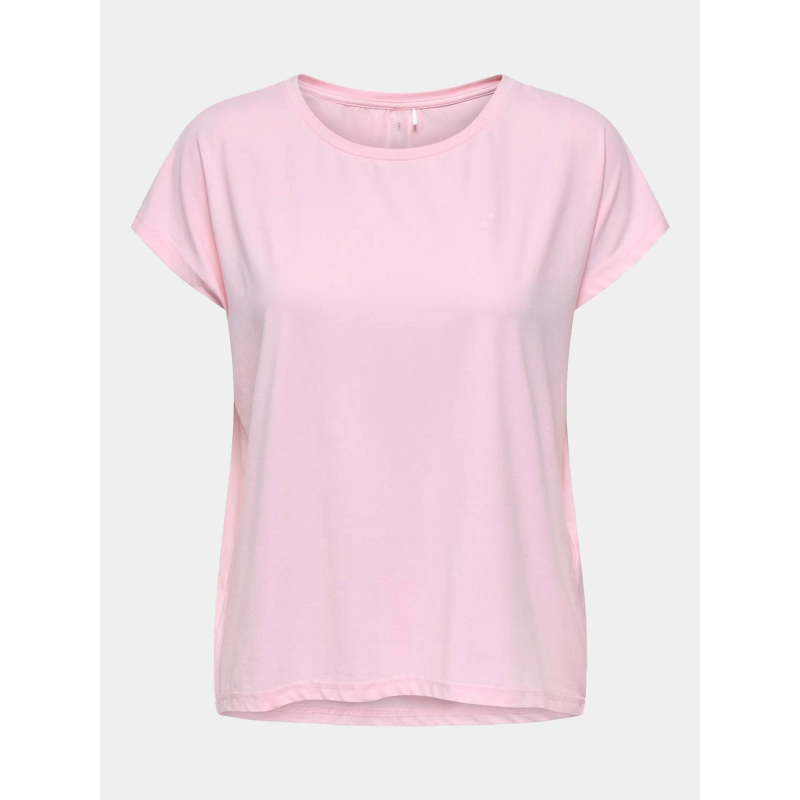 T-shirt de sport onpaubree life rose femme - Only