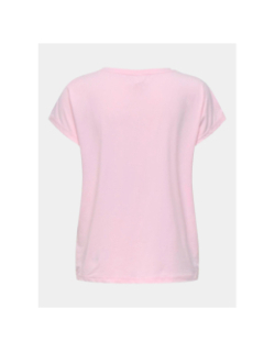 T-shirt de sport onpaubree life rose femme - Only