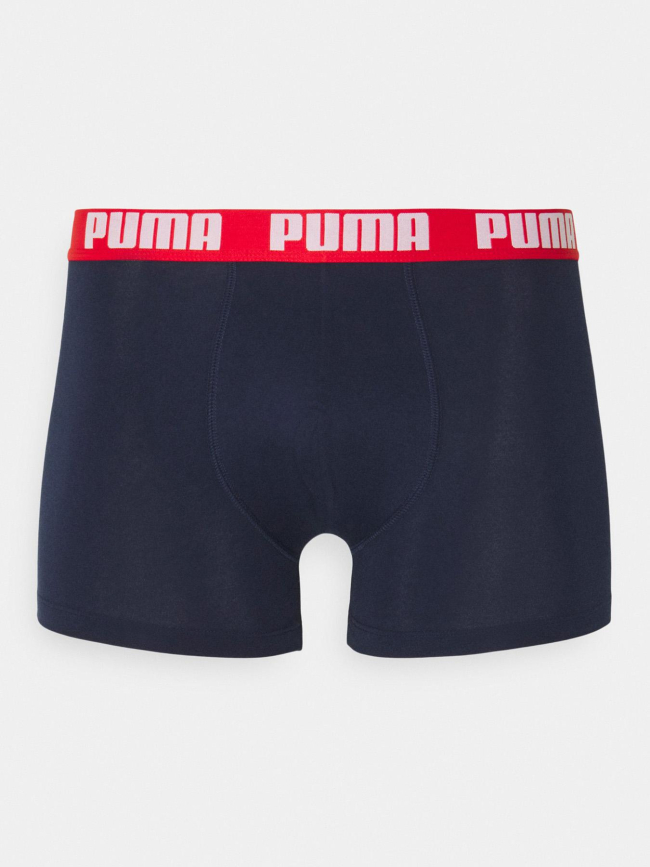 Pack de 2 boxers everyday basic bleu et gris homme - Puma