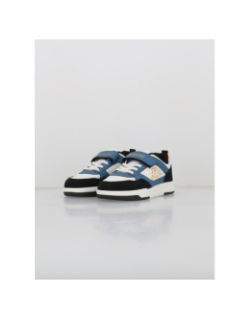Baskets à scrach logo manis blanc bleu noir garçon - Kappa