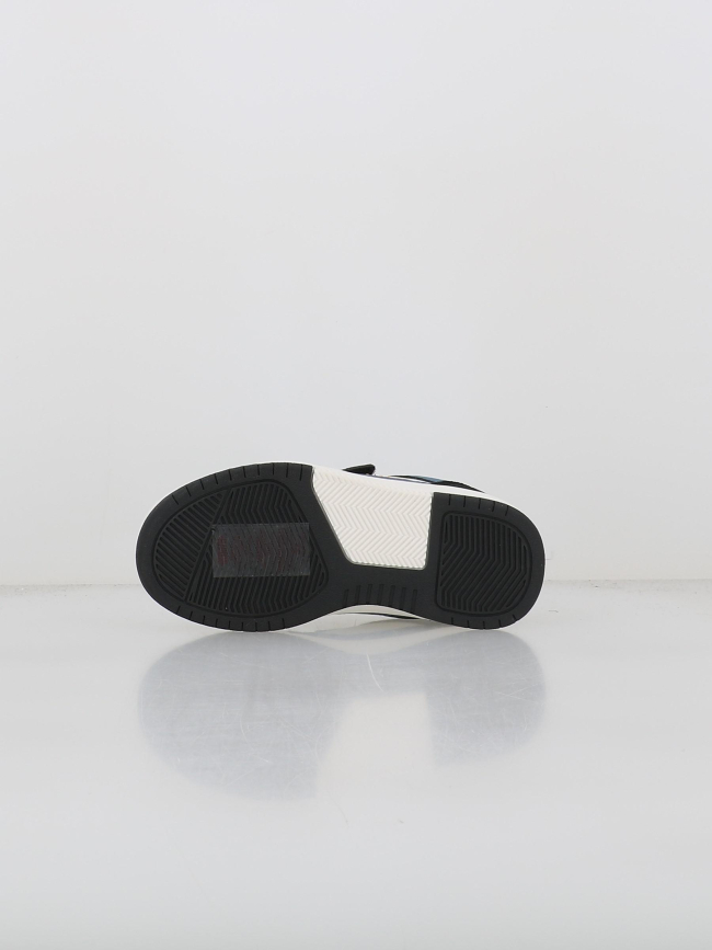 Baskets à scrach logo manis blanc bleu noir garçon - Kappa