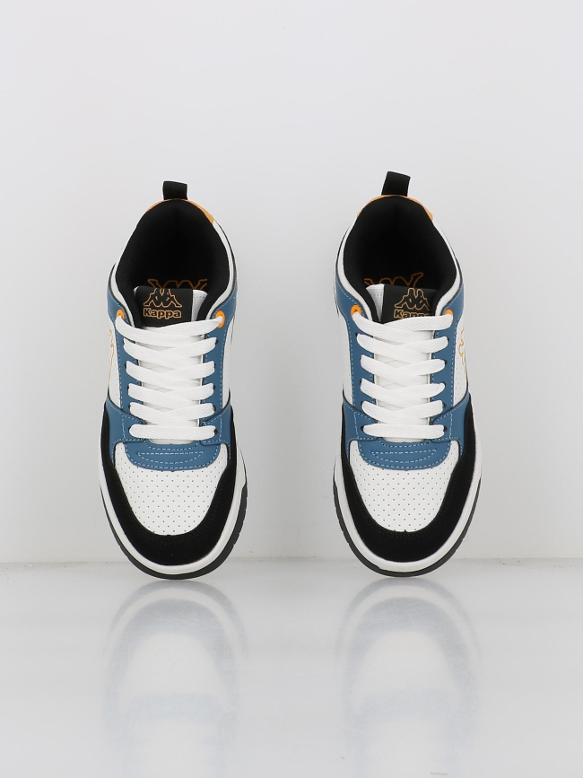 Baskets logo manis blanc bleu noir garçon - Kappa