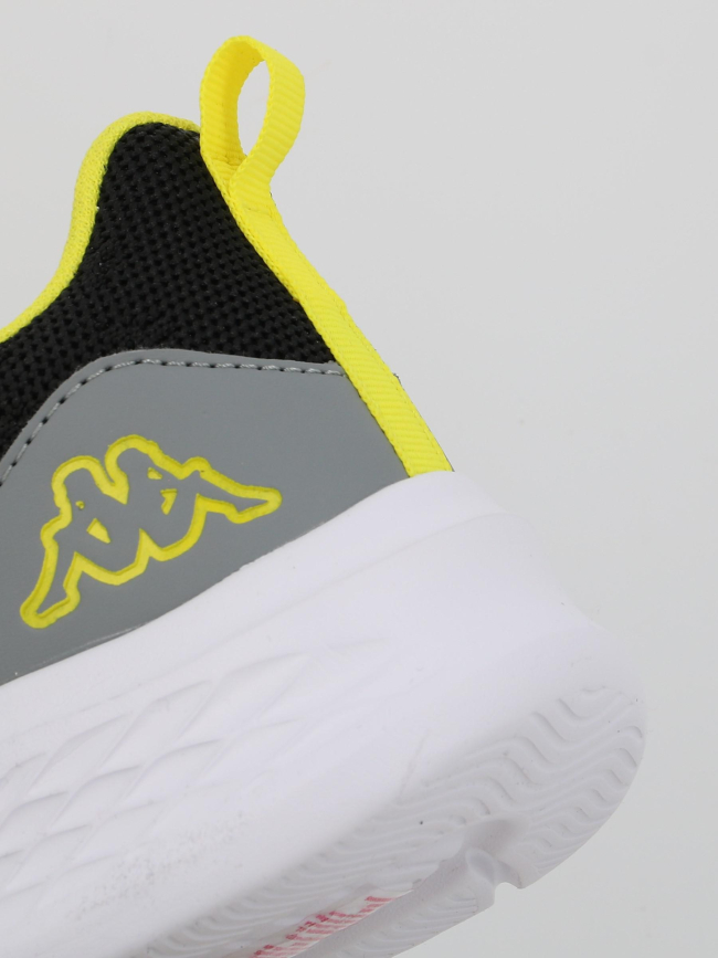 Baskets rostie noir garçon - Kappa