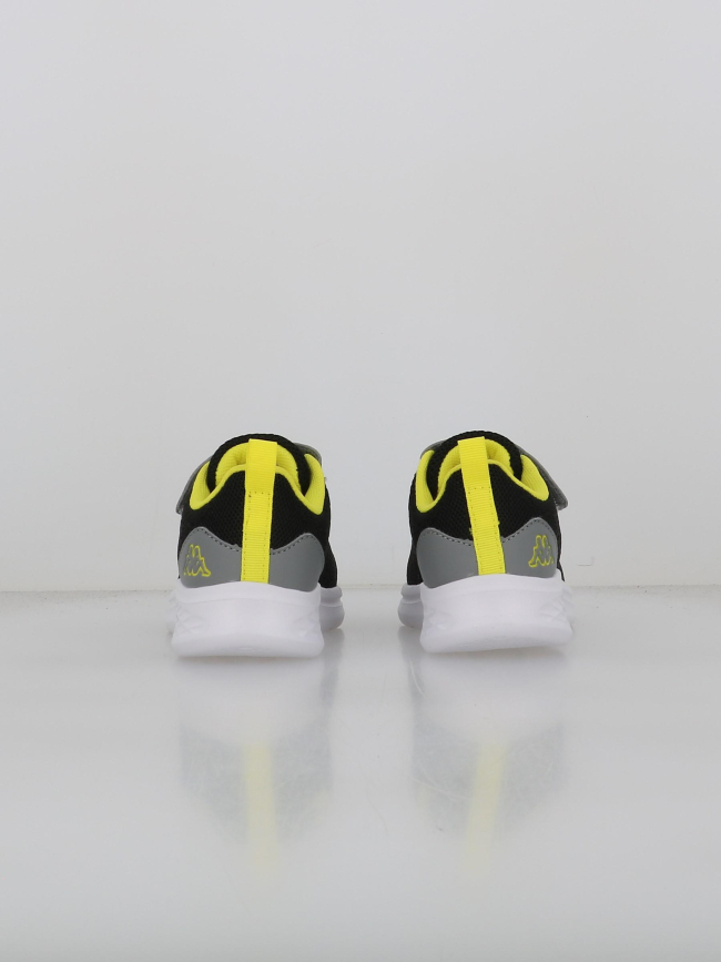 Baskets à scratch rostie noir garçon - Kappa