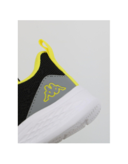 Baskets à scratch rostie noir garçon - Kappa