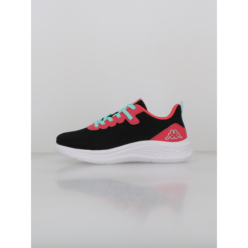 Baskets rostie noir rose fille - Kappa