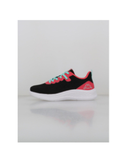 Baskets rostie noir rose fille - Kappa