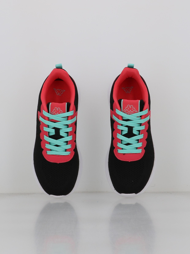 Baskets rostie noir rose fille - Kappa