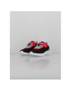 Baskets à scratch rostie noir rose fille - Kappa