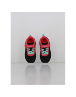 Baskets à scratch rostie noir rose fille - Kappa