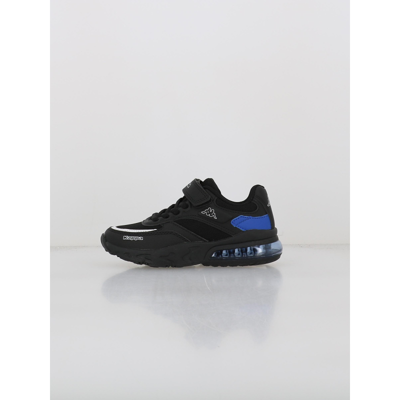 Baskets à scratch logo saigon noir bleu garçon - Kappa