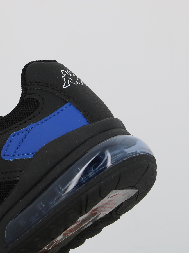 Baskets à scratch logo saigon noir bleu garçon - Kappa