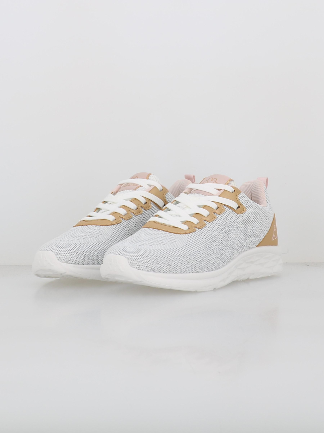 Baskets pailletées rostie blanc femme - Kappa