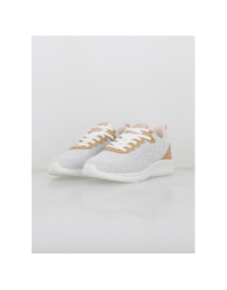 Baskets pailletées rostie blanc femme - Kappa