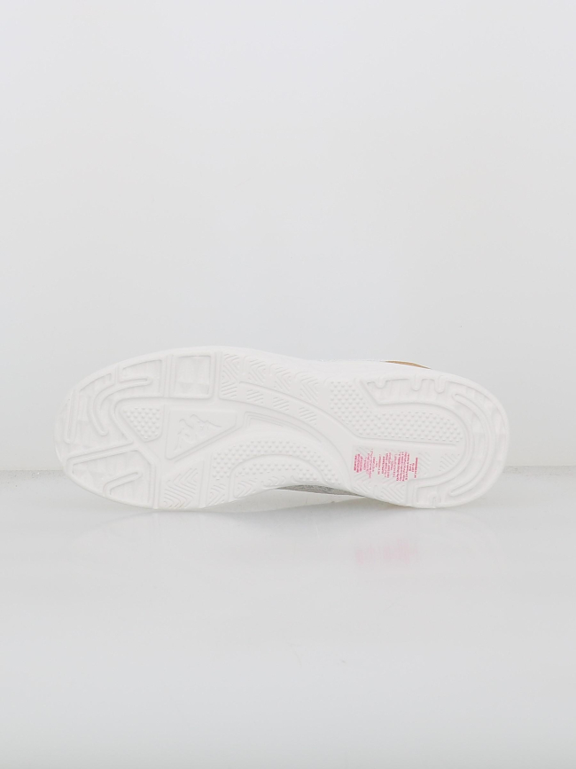 Baskets pailletées rostie blanc femme - Kappa