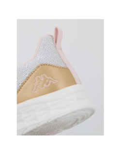 Baskets pailletées rostie blanc femme - Kappa
