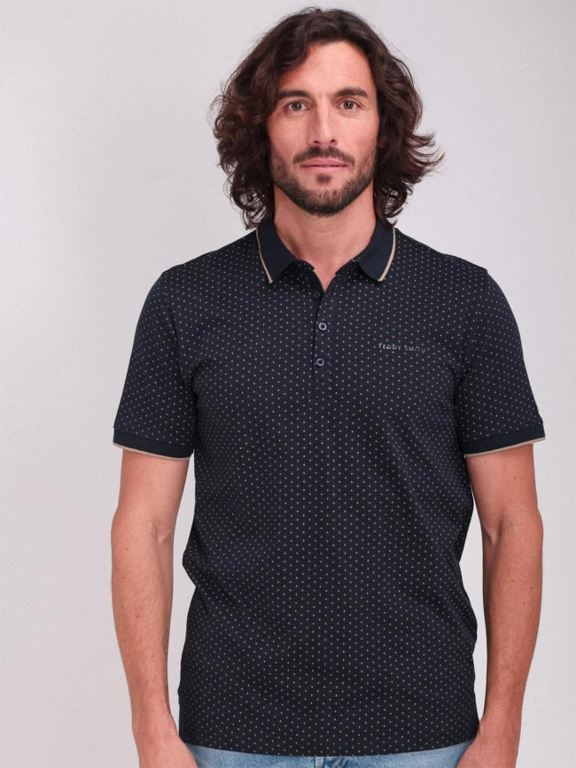 Doudoune à capuche abelia noir homme Sergio Tacchini
