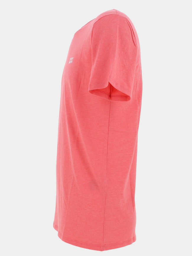T-shirt à manches courtes the tee rose homme - Teddy Smith