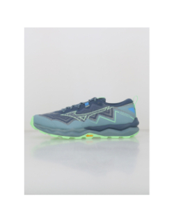 Chaussures de trail wave daichi 9 bleu homme - Mizuno