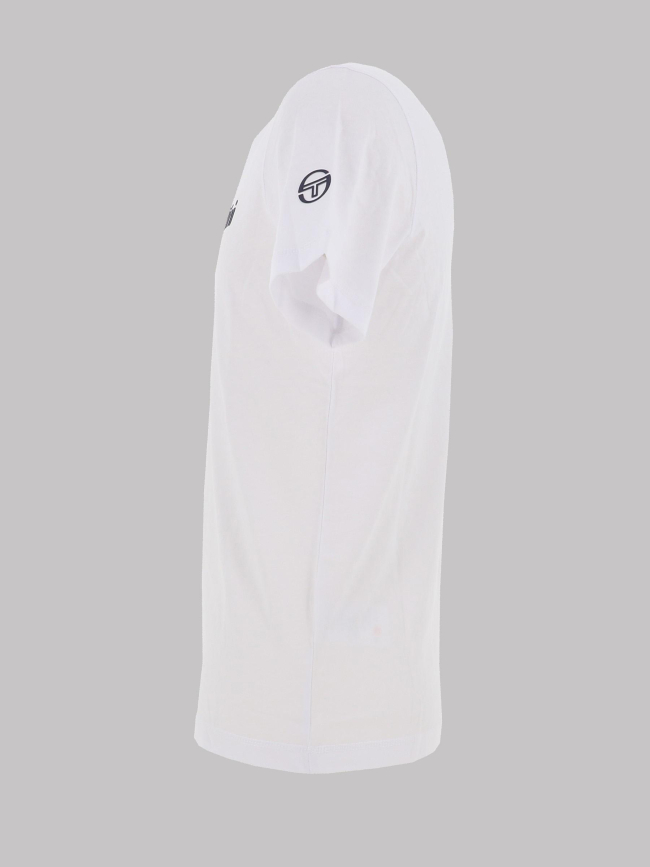 T-shirt à manches courtes goblin blanc homme - Sergio Tacchini