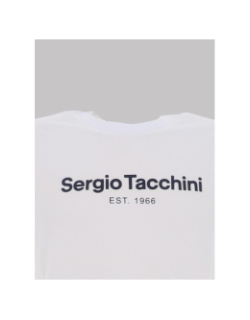 T-shirt à manches courtes goblin blanc homme - Sergio Tacchini