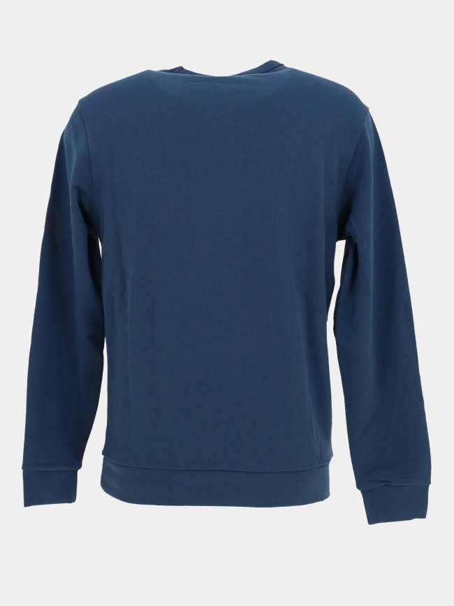 Sweat col rond uni nawala bleu homme - Sergio Tachinni