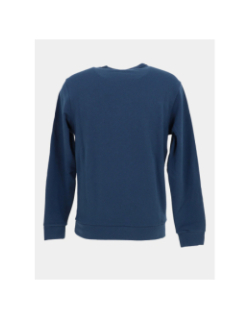 Sweat col rond uni nawala bleu homme - Sergio Tachinni