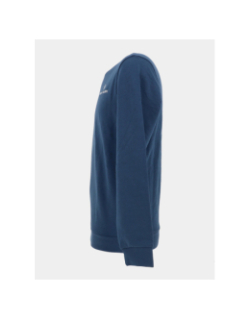Sweat col rond uni nawala bleu homme - Sergio Tachinni