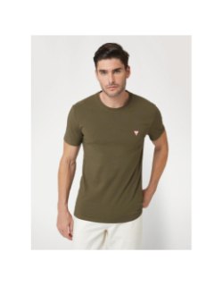 T-shirt à manches courtes core kaki homme - Guess