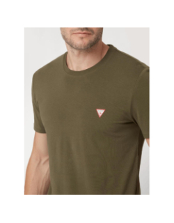 T-shirt à manches courtes core kaki homme - Guess
