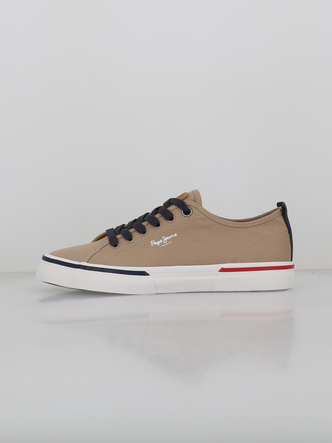 Baskets en toile kenton smart beige homme - Pepe Jeans