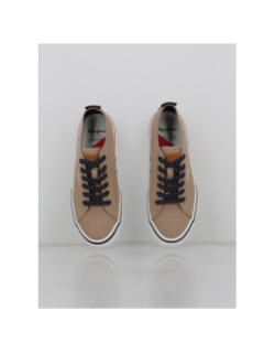 Baskets en toile kenton smart beige homme - Pepe Jeans