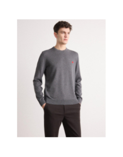 Pull fin san cassius gris homme - Hugo