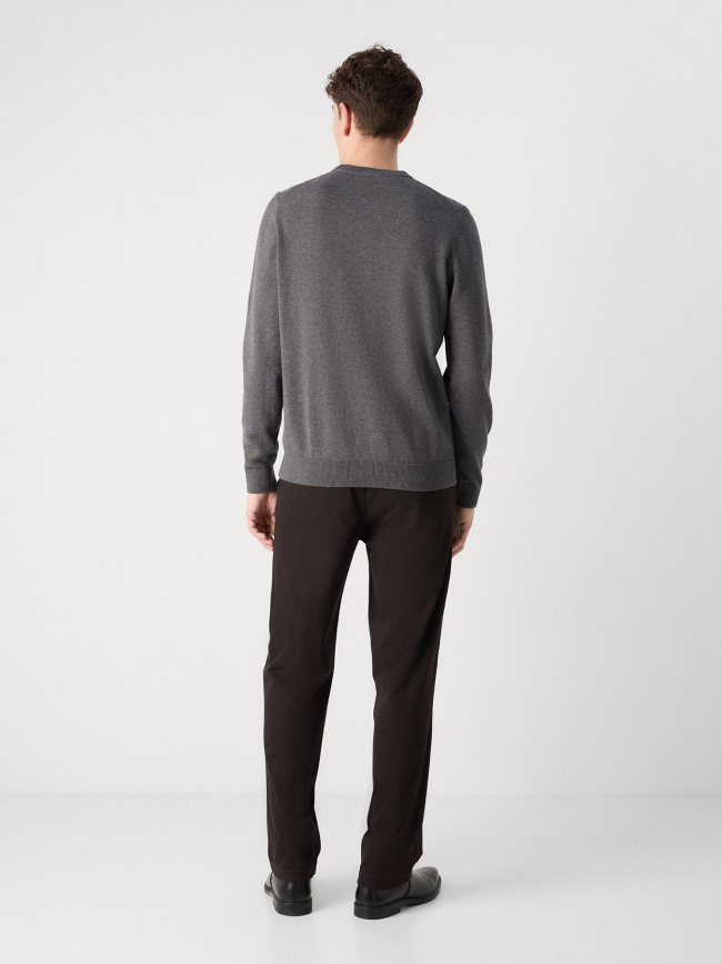 Pull fin san cassius gris homme - Hugo