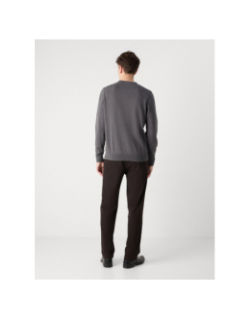 Pull fin san cassius gris homme - Hugo