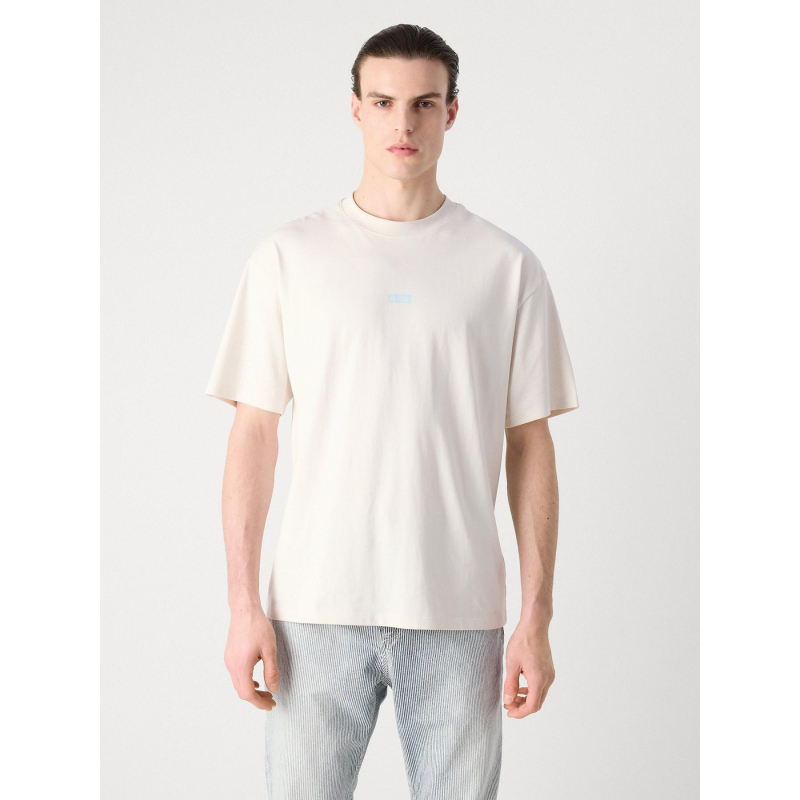 T-shirt à manches courtes nalono beige homme - Hugo