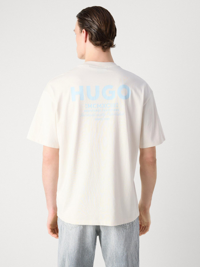T-shirt à manches courtes nalono beige homme - Hugo