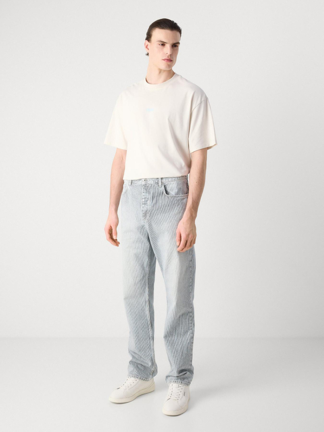 T-shirt à manches courtes nalono beige homme - Hugo