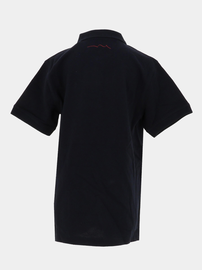 Polo à manches courtes p-label noir garçon - Teddy Smith